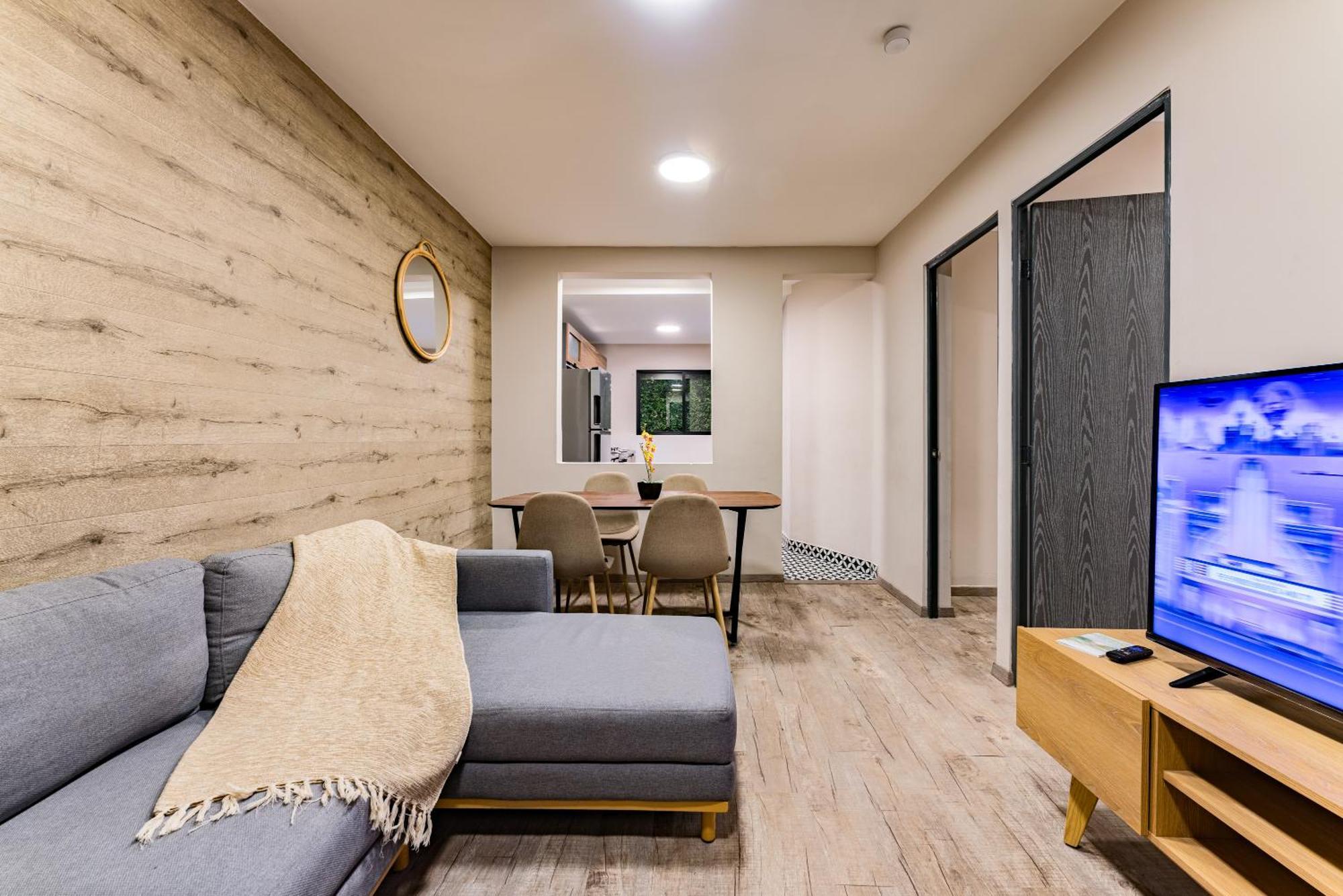 Tiny Desk By Vh Apartment Mexico City Phòng bức ảnh